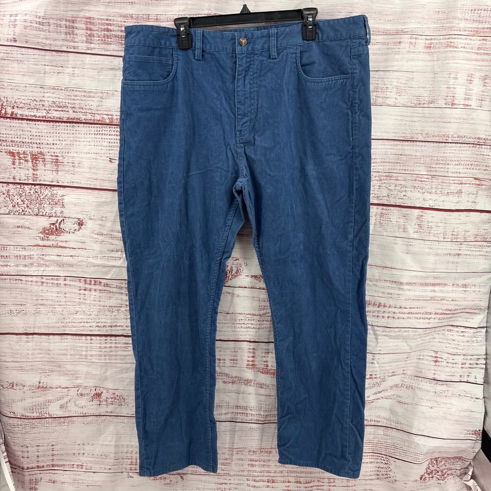 Vineyard Vines Corduroy Pants Mens Size 38x32‎ Straight Leg Blue Casual Preppy